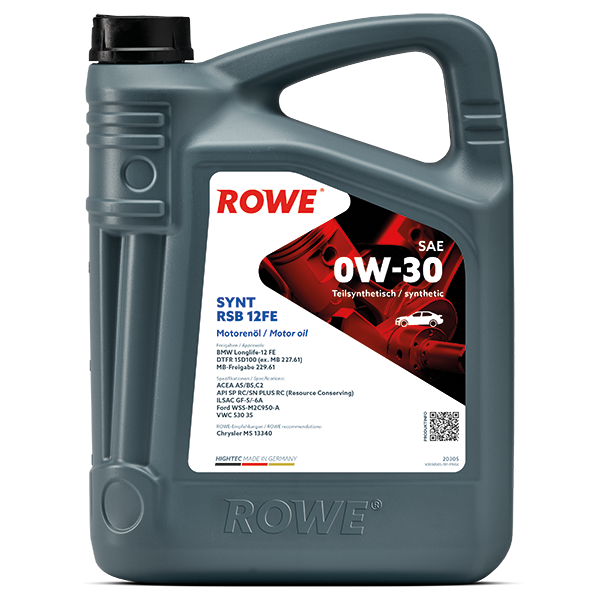 HIGHTEC SYNT RSB 12FE SAE 0W-30