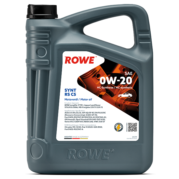 HIGHTEC SYNT RS C5 SAE 0W-20