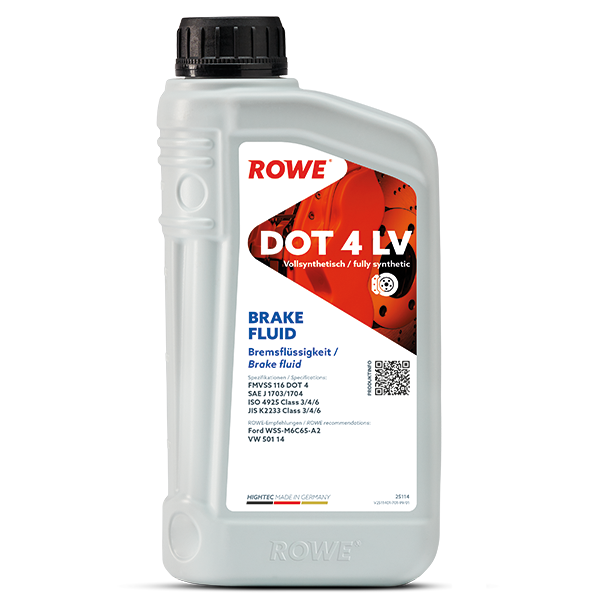 HIGHTEC BRAKE FLUID DOT 4 LV (1L)