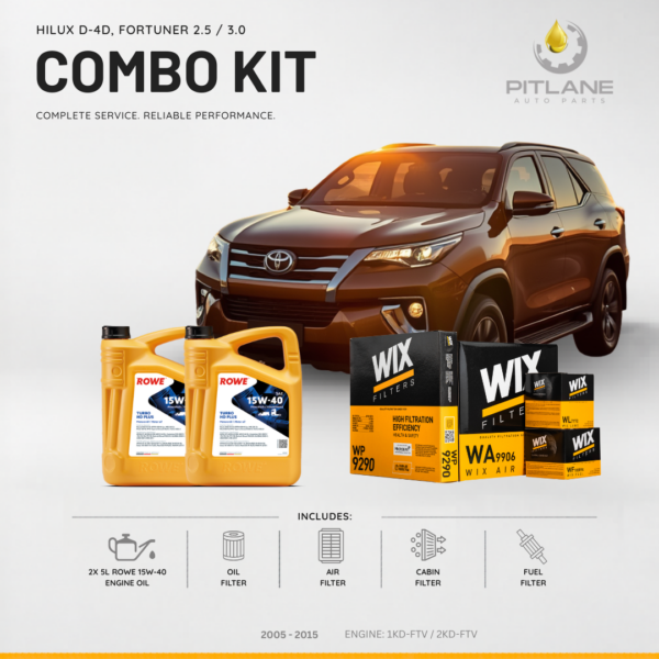 Hilux D-4D / Fortuner Combo Kit